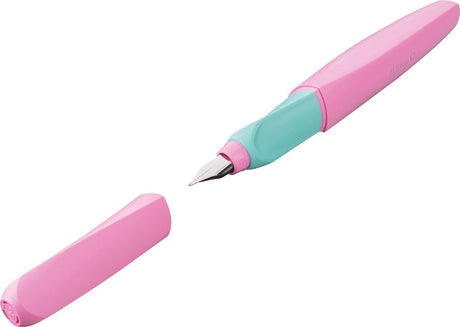 Pelikan twist - penna stilografica - sweet lilac m + 2x cartucce d'inchiostro standard