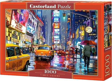 Castorland Times Square – Puzzle – 1.000 pezzi – Finitura satinata – Vestibilità perfetta – Qualità europea