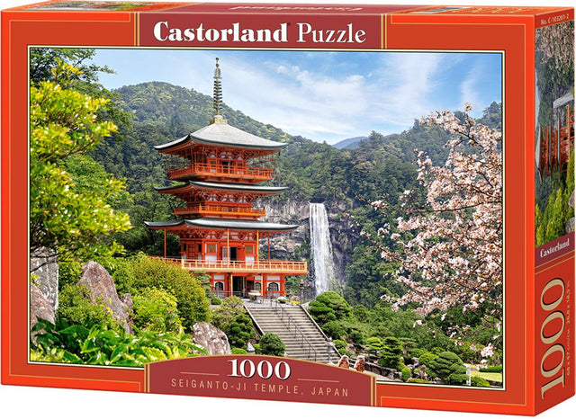 Tempio seiganto-ji di Castorland, Giappone – puzzle – 1.000 pezzi – finitura satinata – vestibilità perfetta – qualità europea