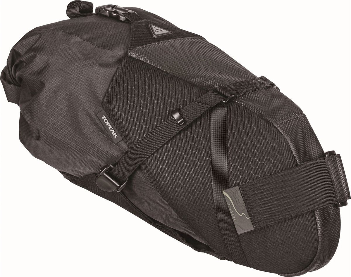 Backloader Topteak X - borsa da sella, 10L, unisex, bicicletta, nero