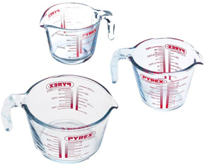 Misurino Pyrex, set da 3 pezzi - | preparazione classica