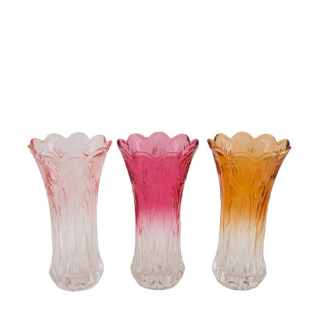 Dijk Natural Collection vaso in vetro 13x13x23,5 cm vaso in vetro ã˜13xh23,5 cm