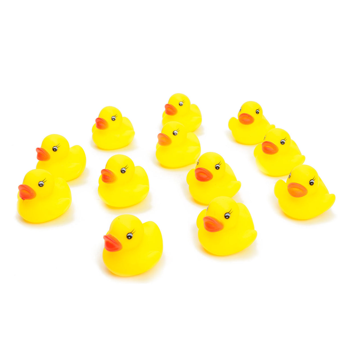 Duckiez Mini Rubber Ducks, 12 °.