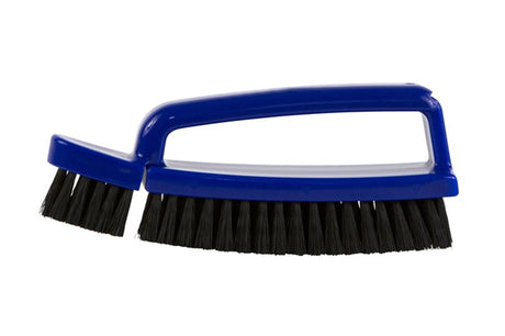 Luva set spazzole per scarpe setole di maiale nere in plastica colori assortiti