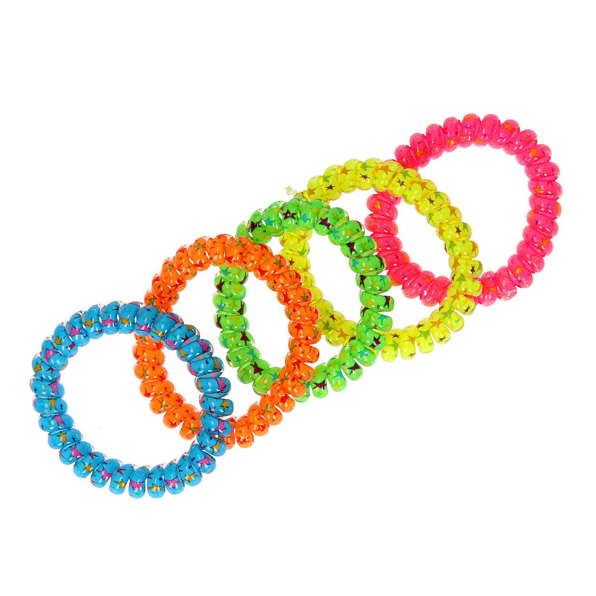 Bracciale Duckiez neon con stelle