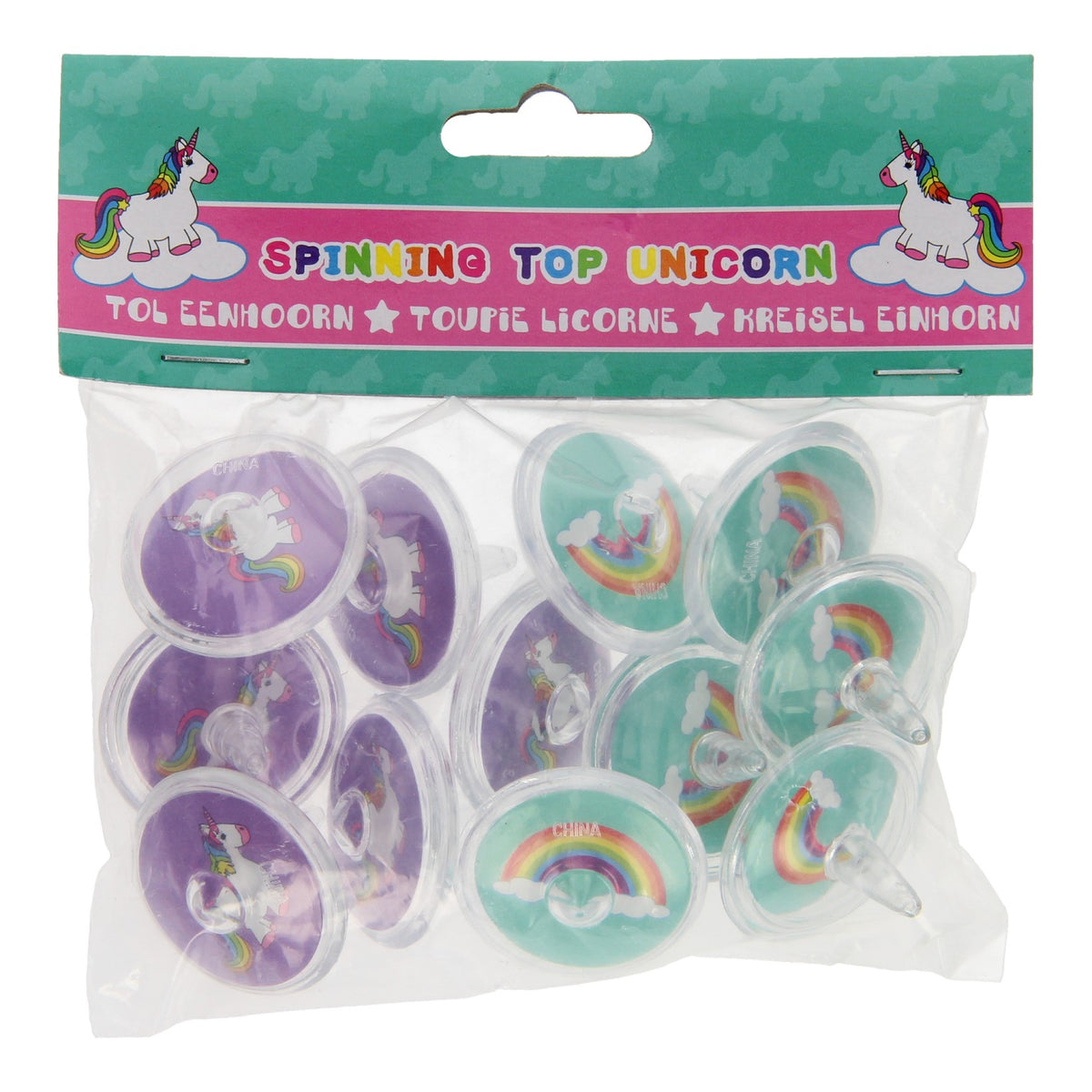 Unicorno con la trottola Duckiez