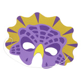 Maschera in schiuma Duckiez dino