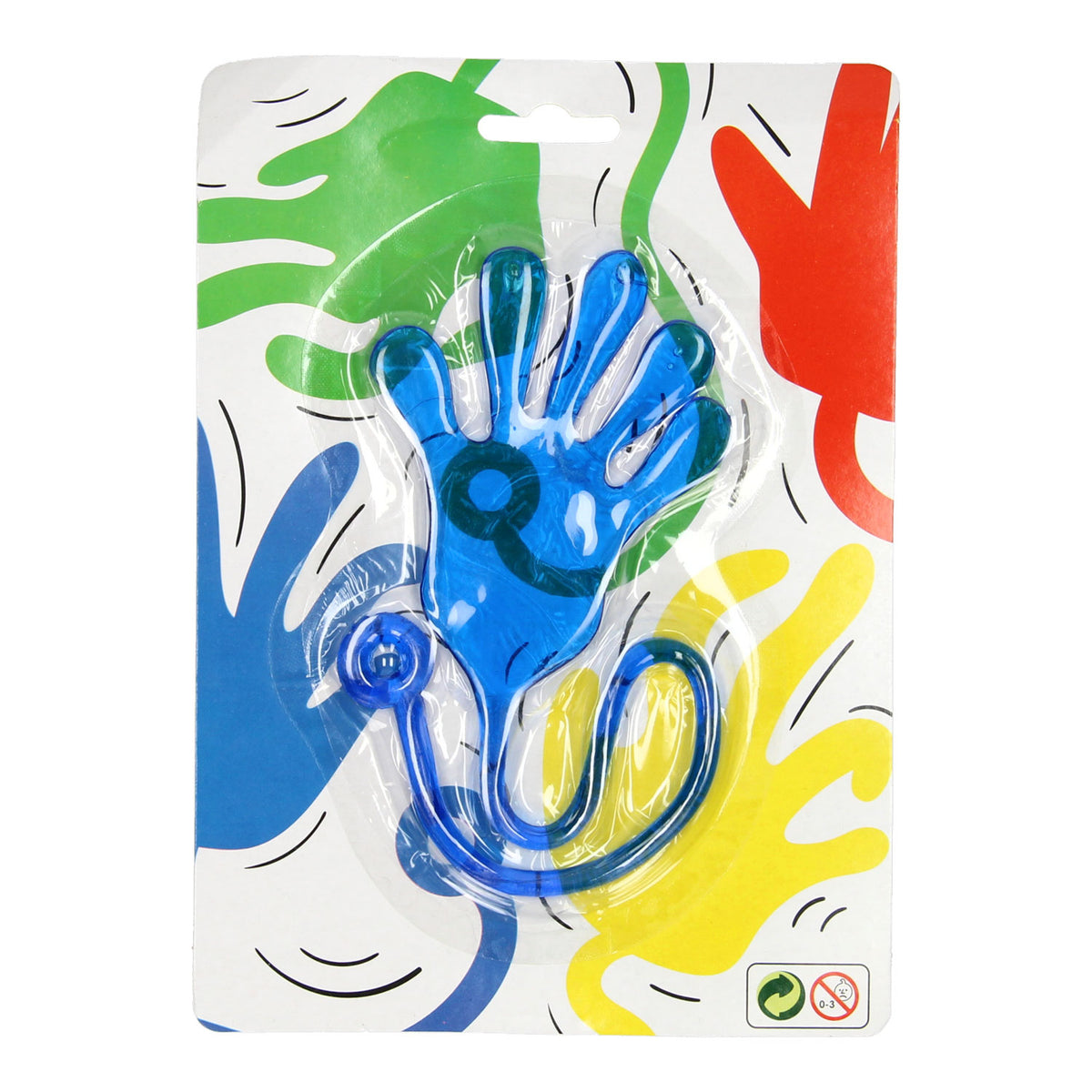 Colore appiccicoso della mano di Duckiez