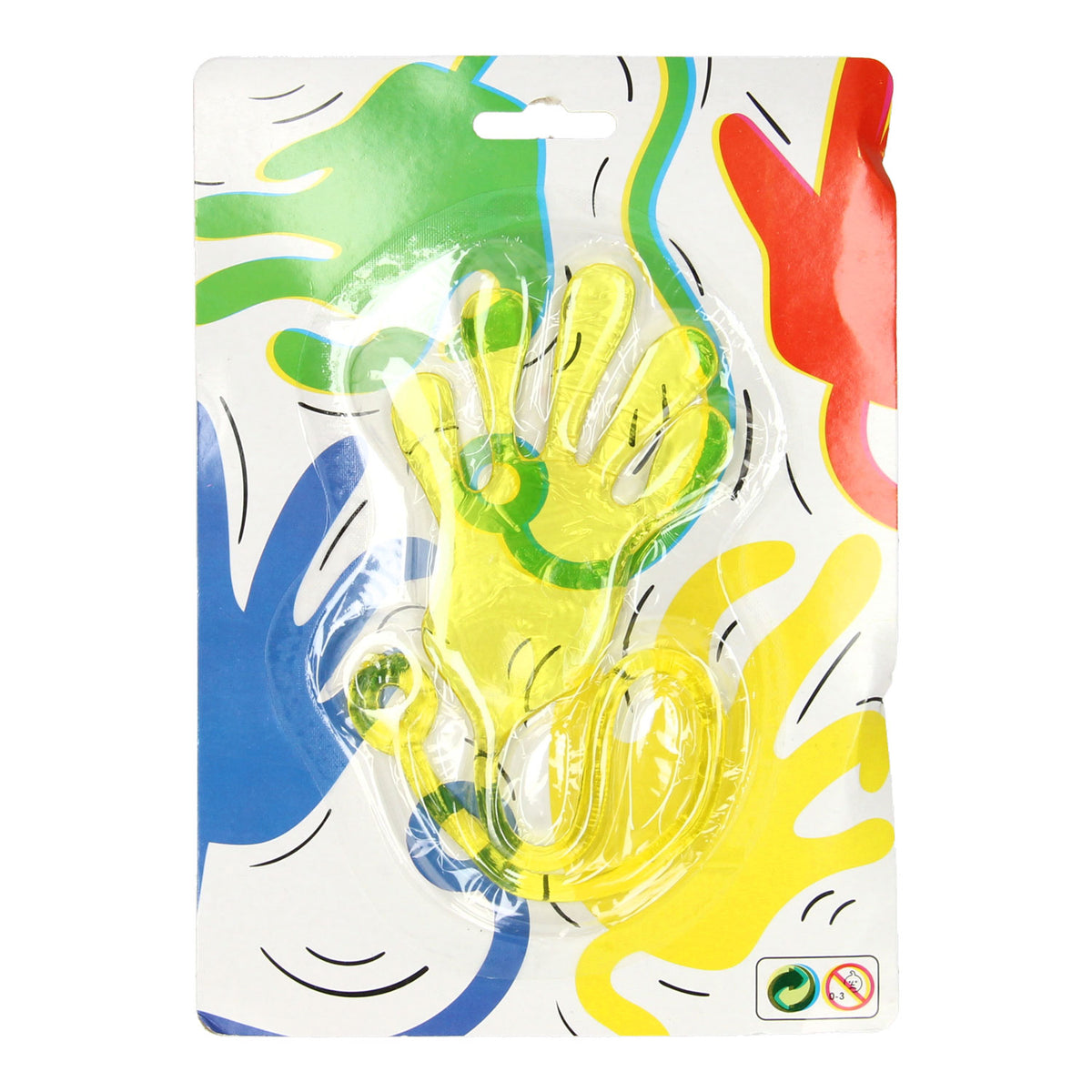 Colore appiccicoso della mano di Duckiez