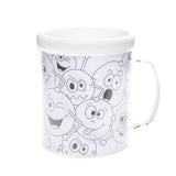 Duckiez colora la tua tazza smiley 10 cm | 24 pezzi