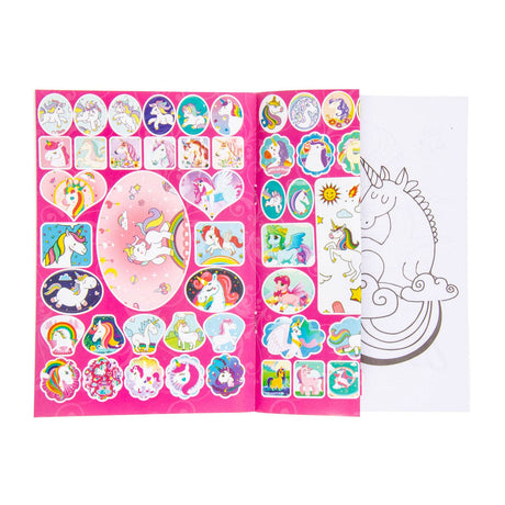 Libro da colorare dell'unicorno Duckiez