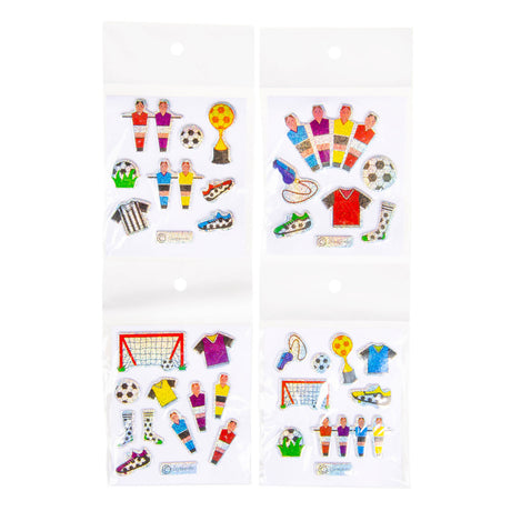 Duckiez adesivi calcio scintillanti