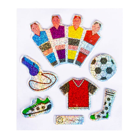 Duckiez adesivi calcio scintillanti