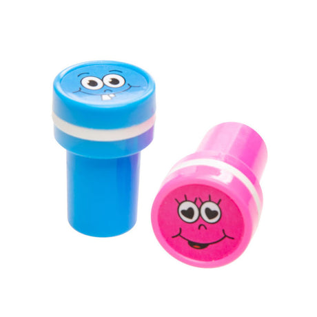 Colore del timbro per il volto del sorriso di Duckiez
