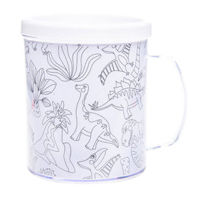 Duckiez colora la tua tazza dino
