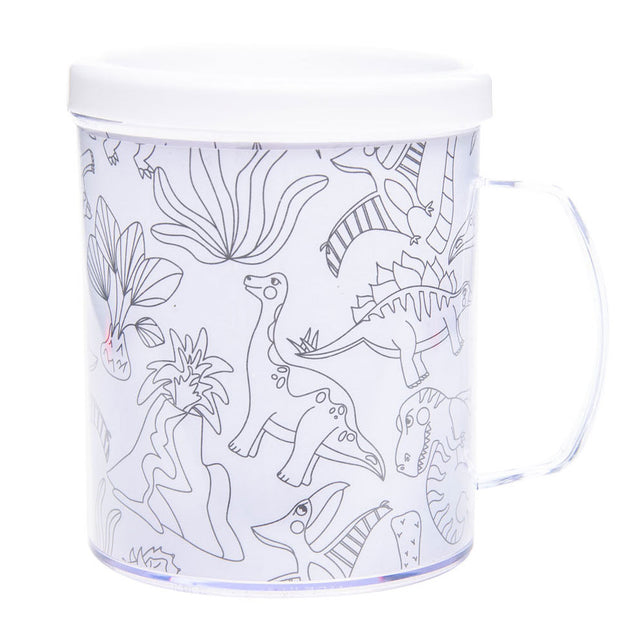 Duckiez colora la tua tazza dino
