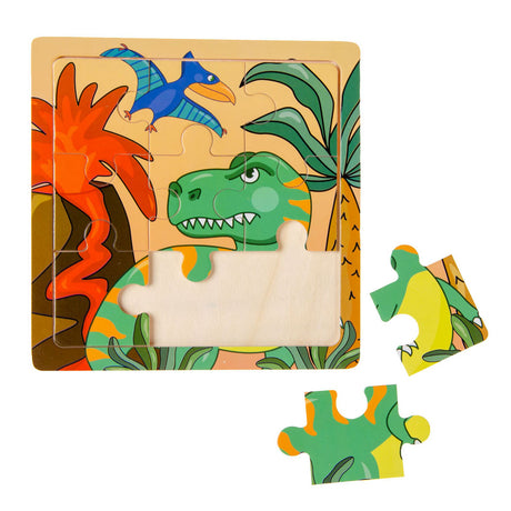 Puzzle in legno Duckiez (spazio, pirata o dinosauro)