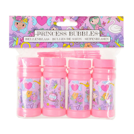 Soffiatore di bolle Duckiez Princess, 4x50ml
