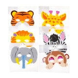 Maschera in schiuma Duckiez animale selvatico