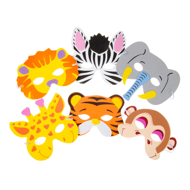 Maschera in schiuma Duckiez animale selvatico