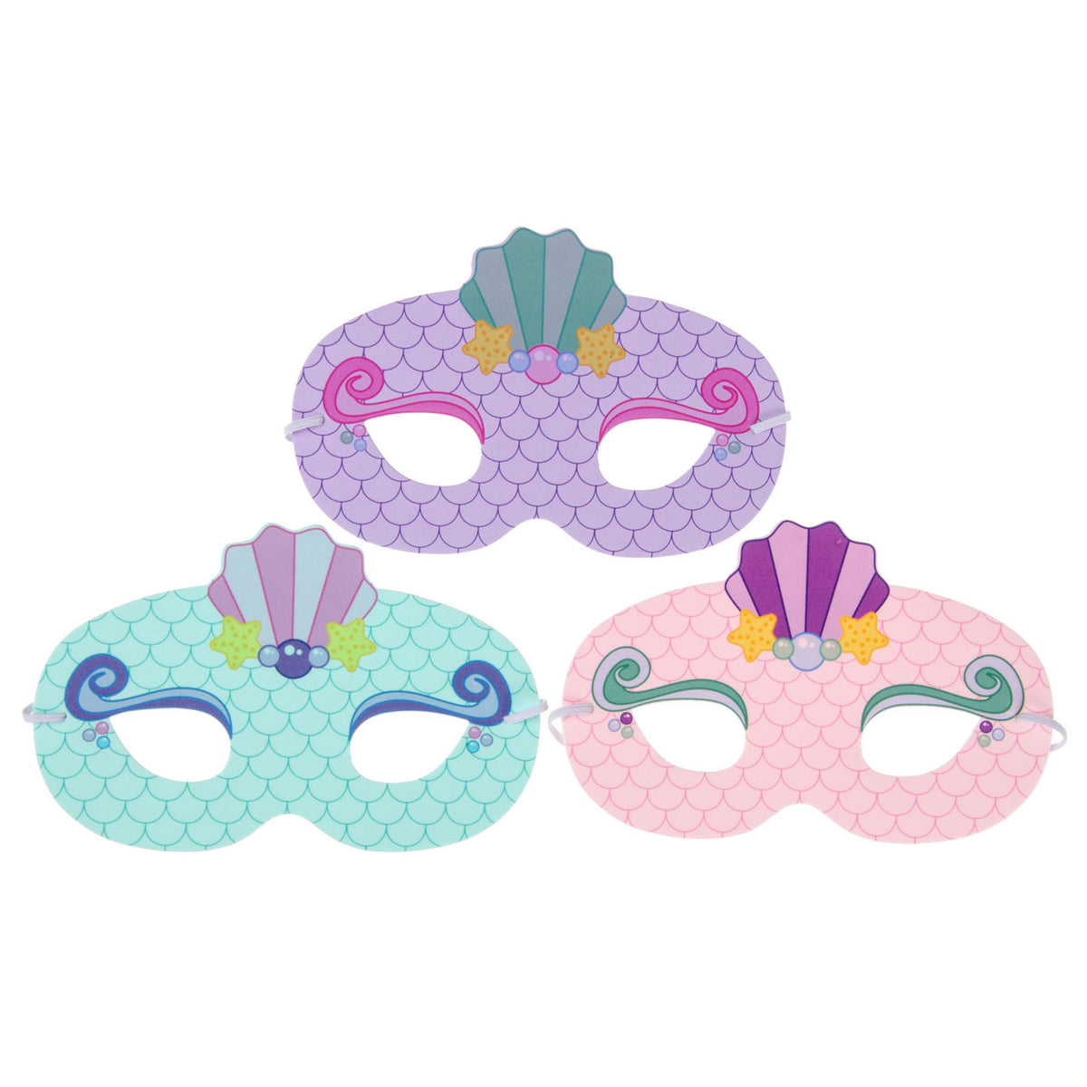 Maschera da sirena in schiuma Duckiez