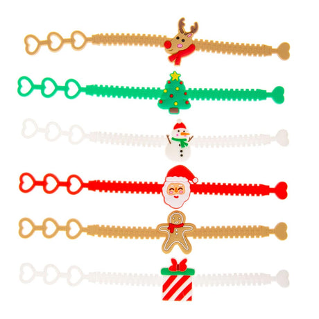 Braccialetti natalizi Duckiez, set di 12