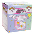 Duckiez colora la tua tazza unicorno 10 cm | 36 pezzi