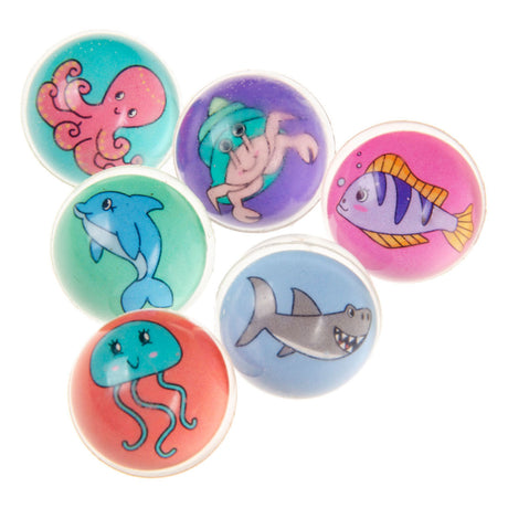 Palla rimbalzante Duckiez mondo sottomarino, ø 32mm