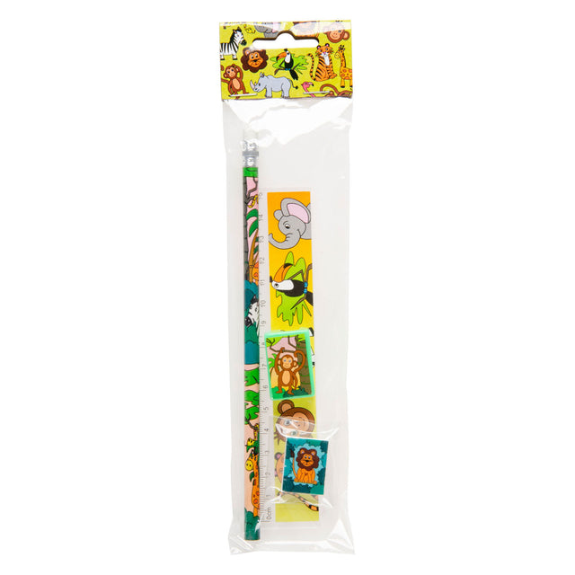 Set scrittura Duckiez animali selvatici
