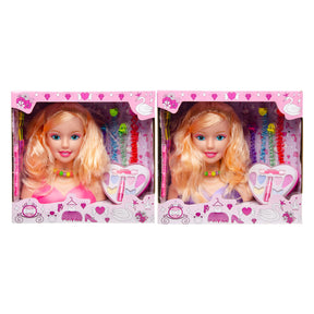Capelli biondi del trucco pop di Duckiez