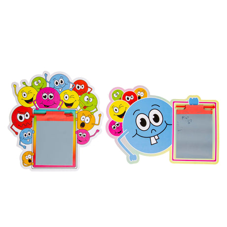 Faccina sorridente con mini tavolo da disegno magnetico Duckiez
