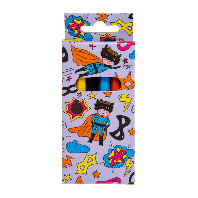Matite colorate Duckiez supereroe, 6 pz.