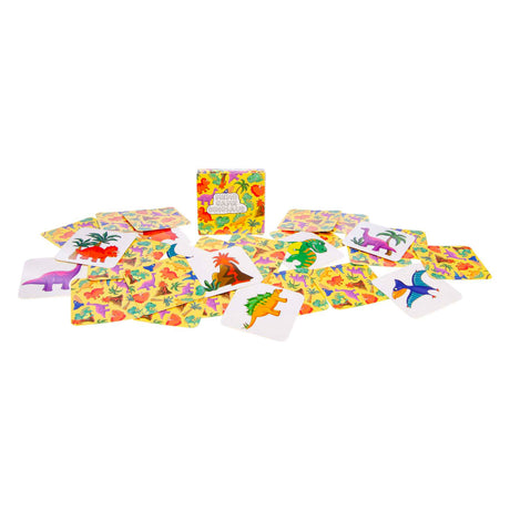 Duckiez mini gioco promemoria dinosauro, 28 carte