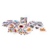 Duckiez mini gioco promemoria supereroi, 28 carte