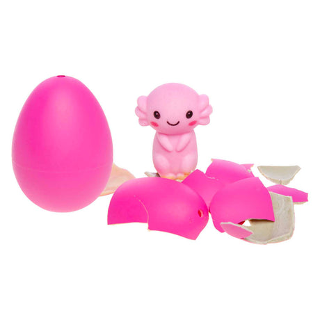 Duckiez coltiva l'uovo di axolotl