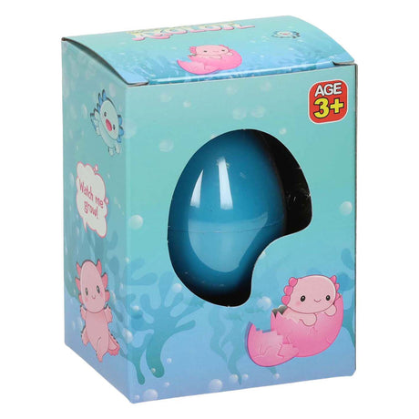 Duckiez coltiva l'uovo di axolotl