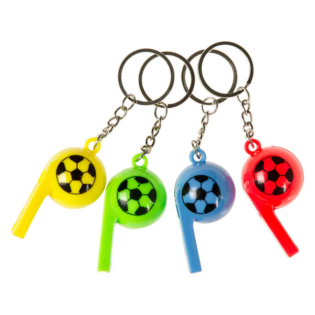 Fischietto da calcio Duckiez sul portachiavi