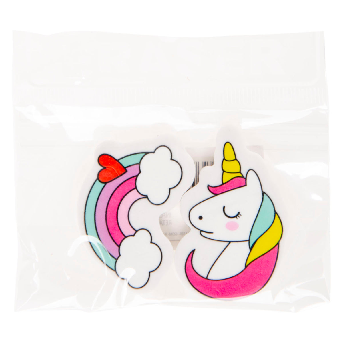 Gomma da cancellare Duckiez unicorno e arcobaleno