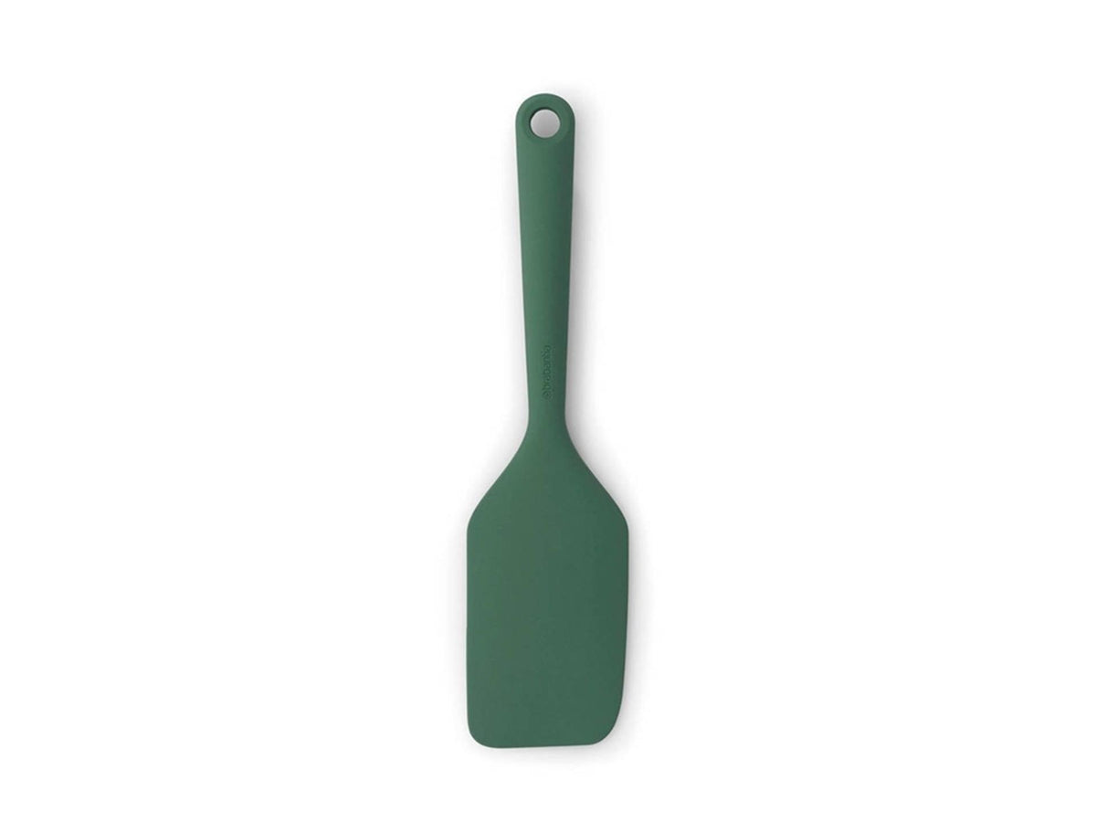 Brabantia gustoso+ spatola più raschietto in silicone verde abete