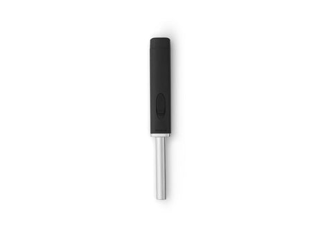 Brabantia accendino a gas con fiamma regolabile gustoso+ grigio scuro