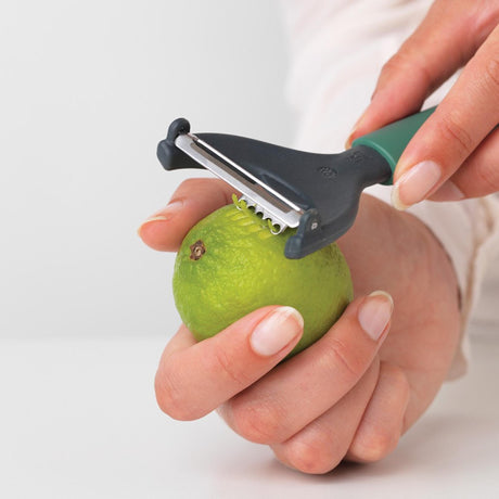 Brabantia gustoso+ pelapatate a forma di y verde abete