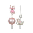 Decoris Peak Ballerina Cigno in vetro ca. 29 cm