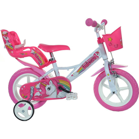 Bicicletta per bambini Dino Unicorno 12 pollici