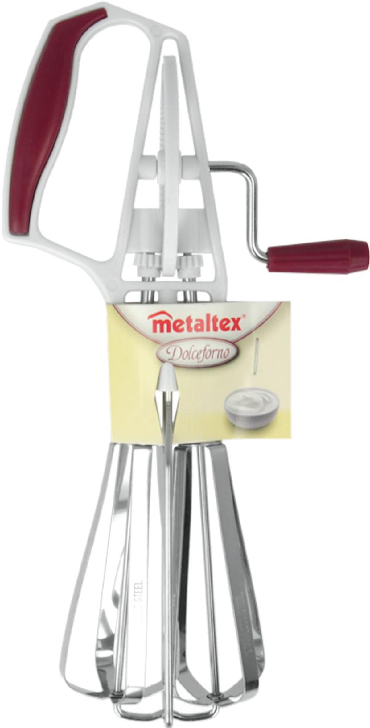 Doppio impastatore meccanico Metaltex dolceforno