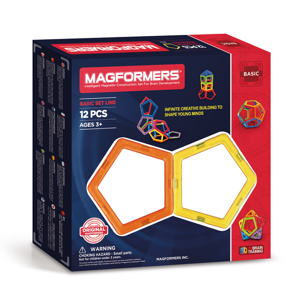 Set base Magformers, 12 pz.