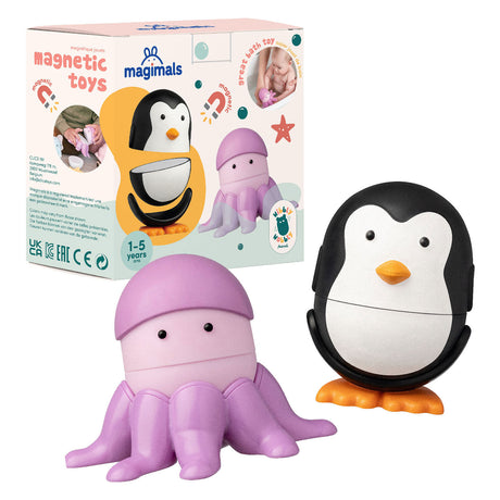 Clic magimals wibly wobly sealife giocattoli magnetici