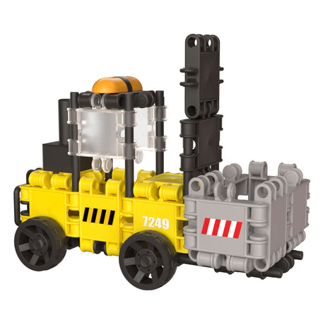 Clics builders Mattoncini 5 in 1 - giocattoli sostenibili in plastica riciclata - set da costruzione 5 in 1 - giocattoli 4,5,6,7,8 anni ragazzi e ragazze - giocattoli educativi - giocattoli montessori - giocattoli da costruzione