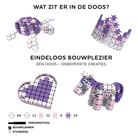 Clics nano - costruttori fantasy, 125 pz.