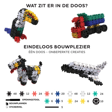 Clics nano - costruttori creativi, 250 pz.
