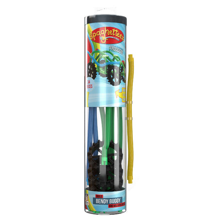 Barre da costruzione flessibili Clics spaghettiez bendy buggy, 34 pz.